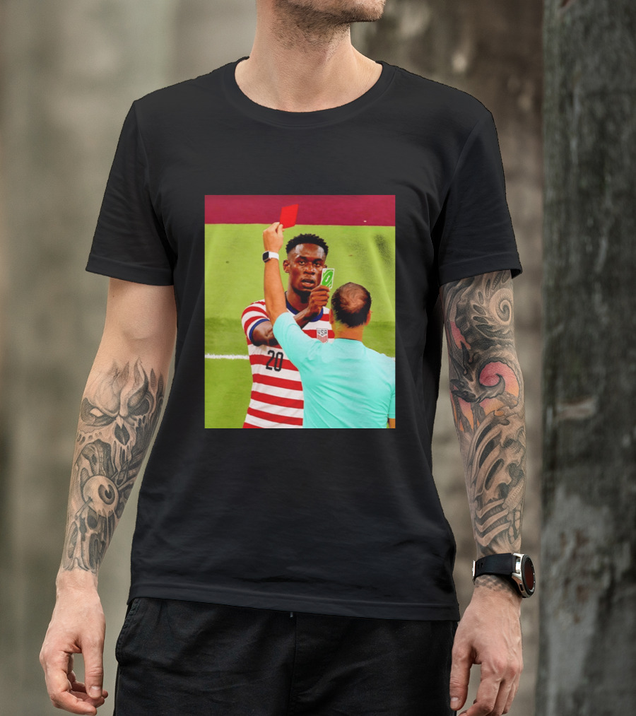 Folarin Balogun USMNT Number 20 Reverse Card Meme Soccer T-Shirt