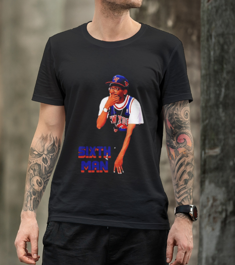 Spike Lee New York Knicks Sixth Man Yankees Cap T-Shirt