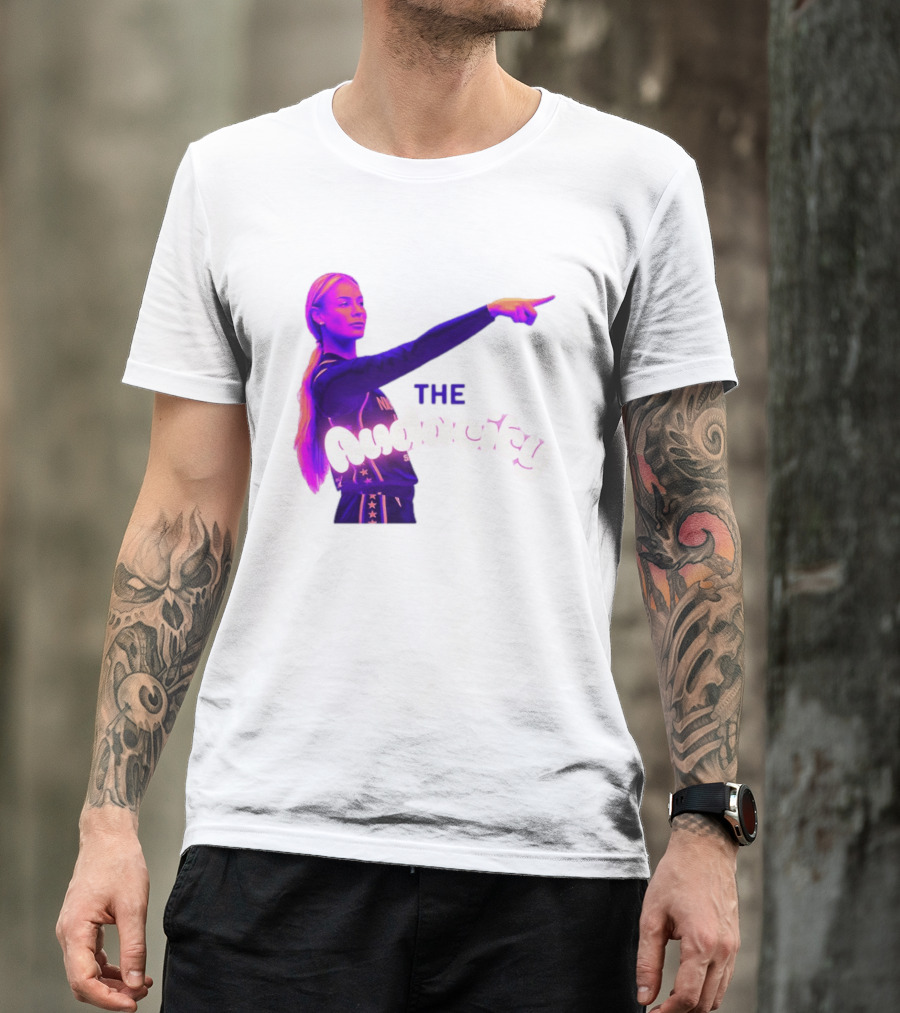 The Audacity Sophie Cunningham Finger Point WNBA Indiana Fever Basketball 2026 T-Shirt