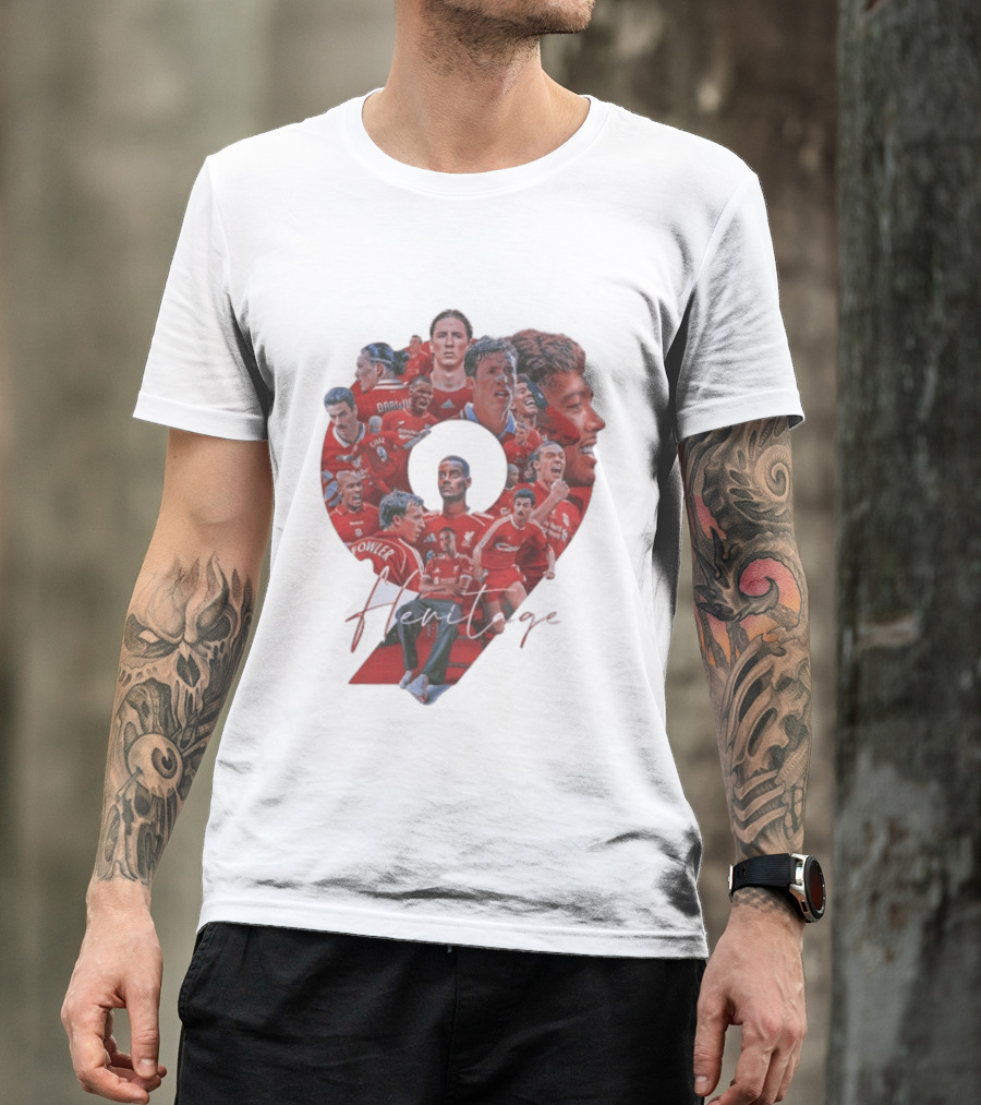 Liverpool FC Number 9 Heritage Legends T-Shirt