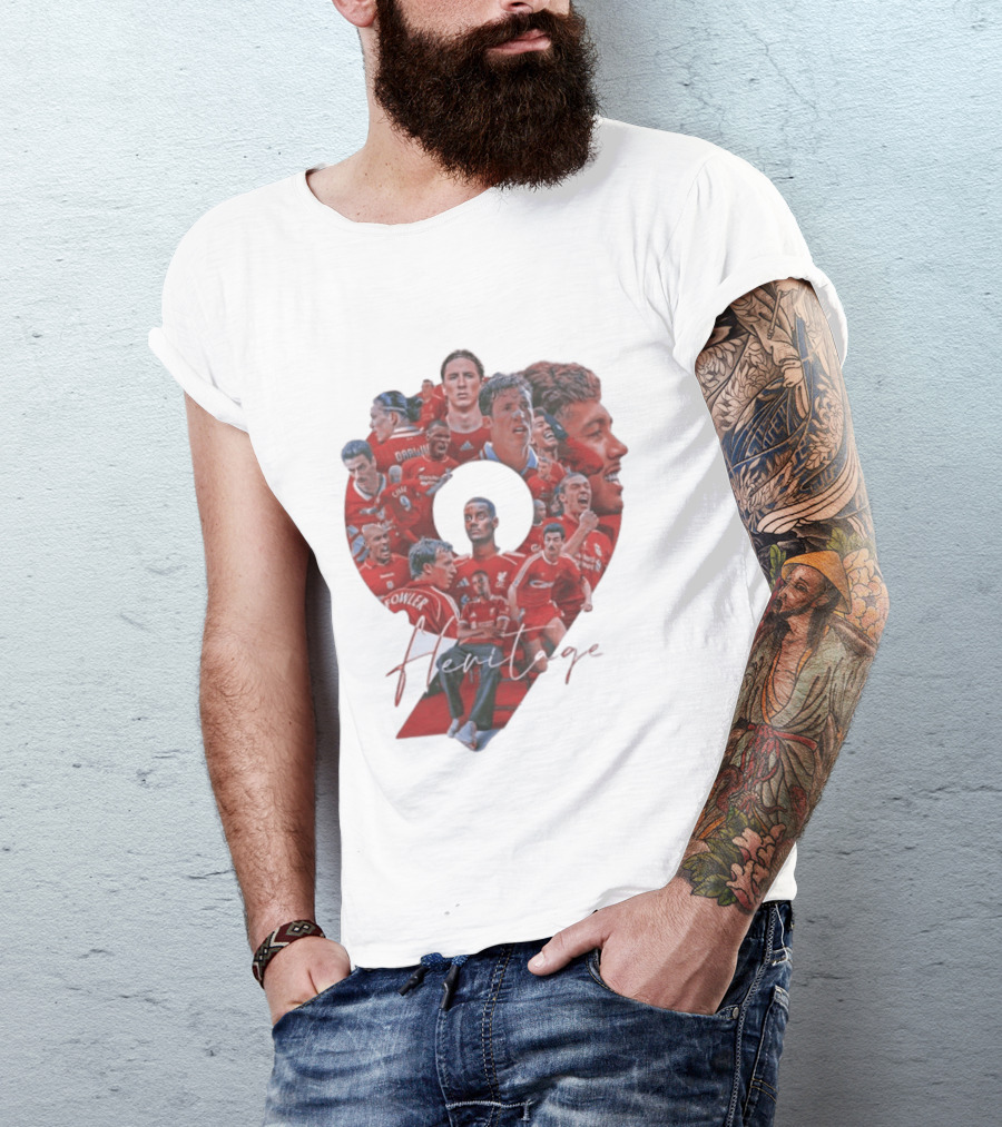Liverpool FC Number 9 Heritage Legends T-Shirt