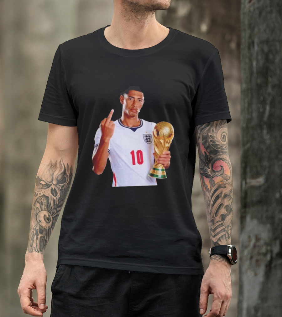 Jude Bellingham England World Cup Trophy Pose T-Shirt