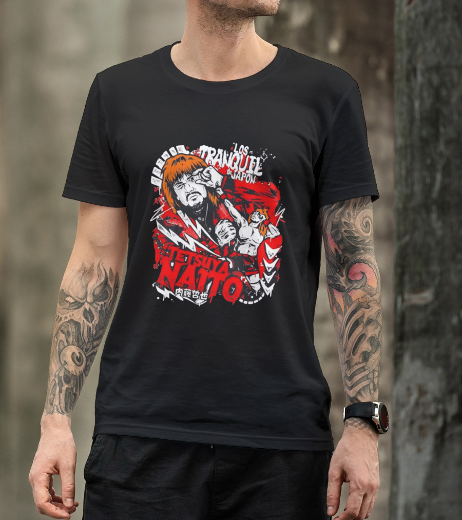 Tetsuya Naito Los Ingobernables De Japon Eye Salute Action T-Shirt