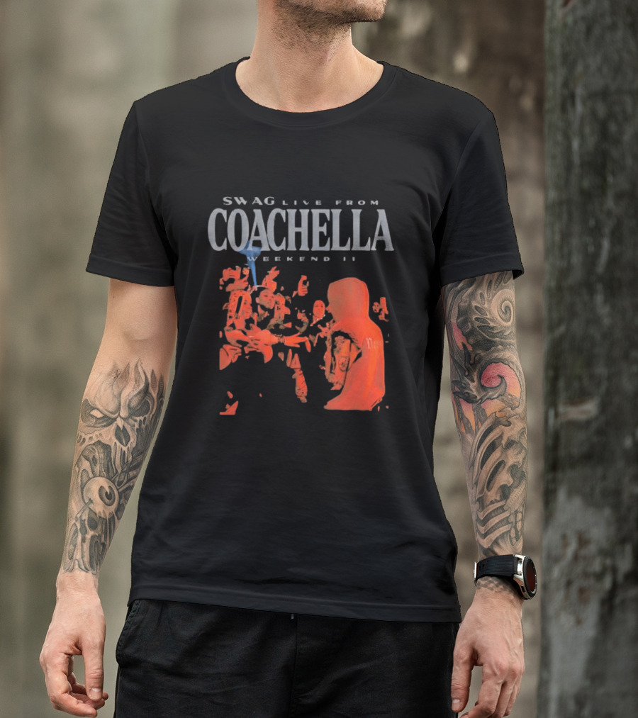 SWAG Live From Coachella Weekend II Steve Lacy Tour Performance T-Shirt