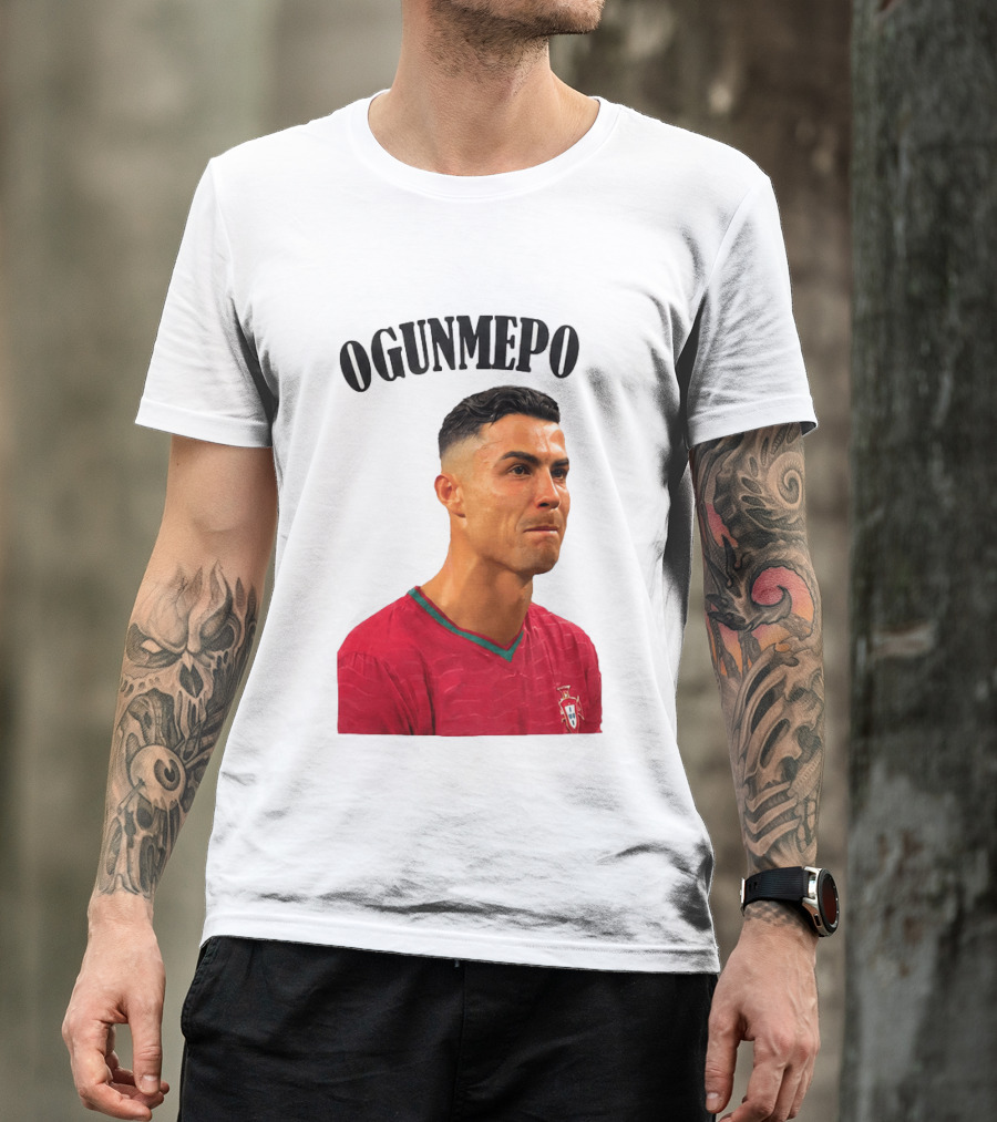 Cristiano Ronaldo Ogunmepon Portugal Soccer Star T-Shirt
