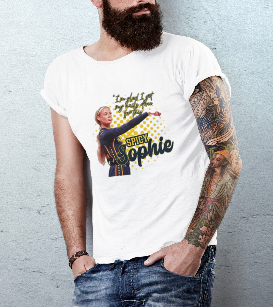 Sophie Cunningham 8 Women Basketball Spicy Sophie Point God T-Shirt