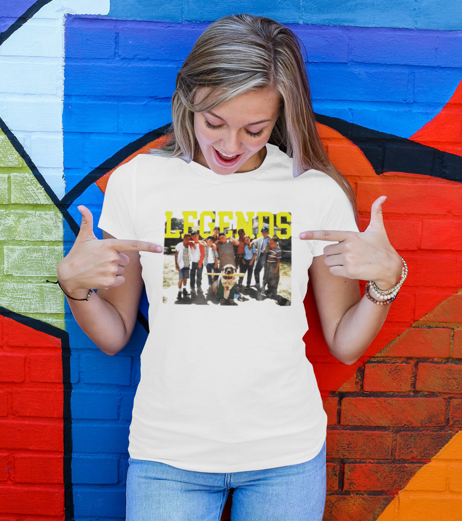The Sandlot Legends With Hercules The Dog Movie Characters T-Shirt