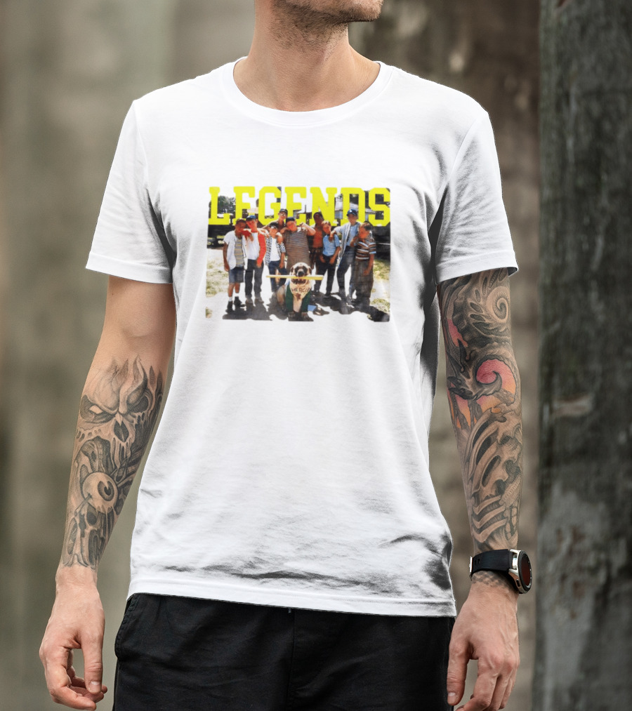 The Sandlot Legends With Hercules The Dog Movie Characters T-Shirt