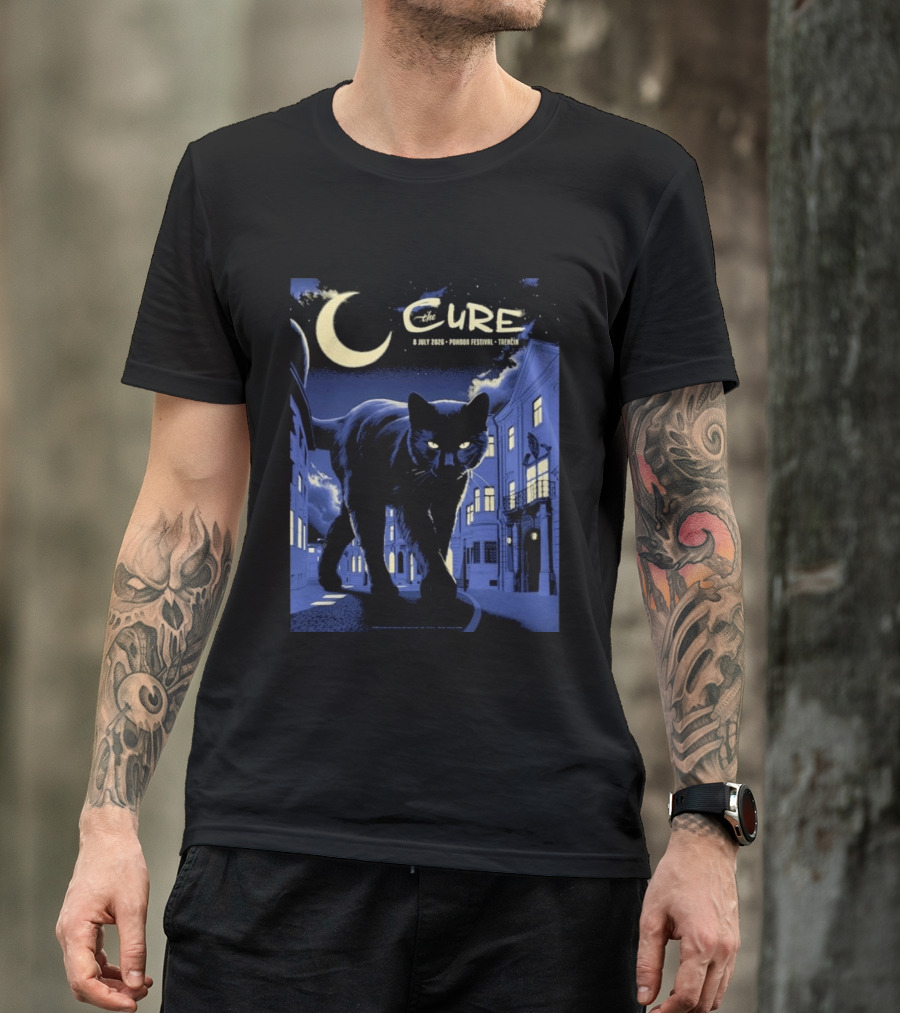 The Cure Cat Moon Trencin Pohoda Festival July 8 2026 T-Shirt