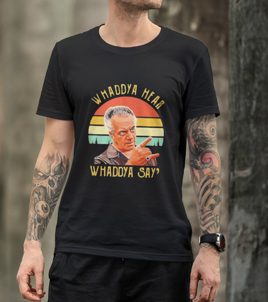 The Sopranos Paulie Walnuts Whaddya Hear Whaddya Say T-Shirt