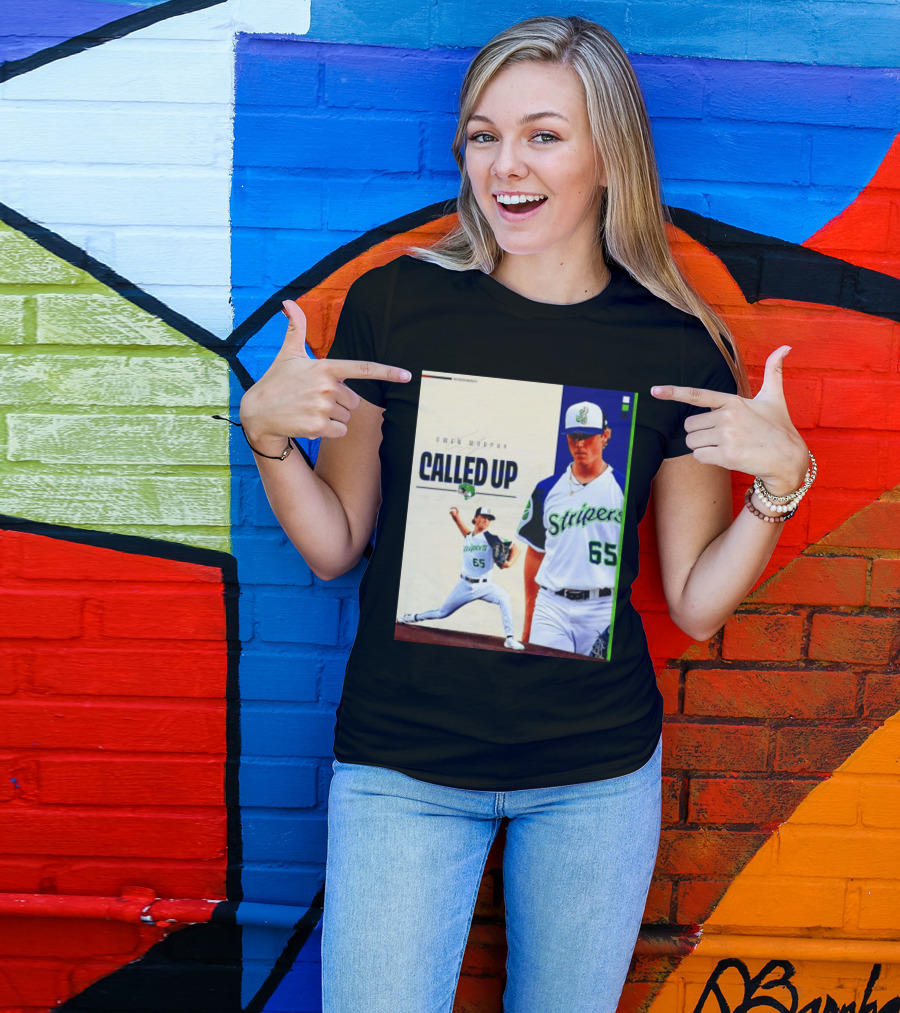 Owen Murphy Called Up Stripers 65 Player Announcement T-Shirt