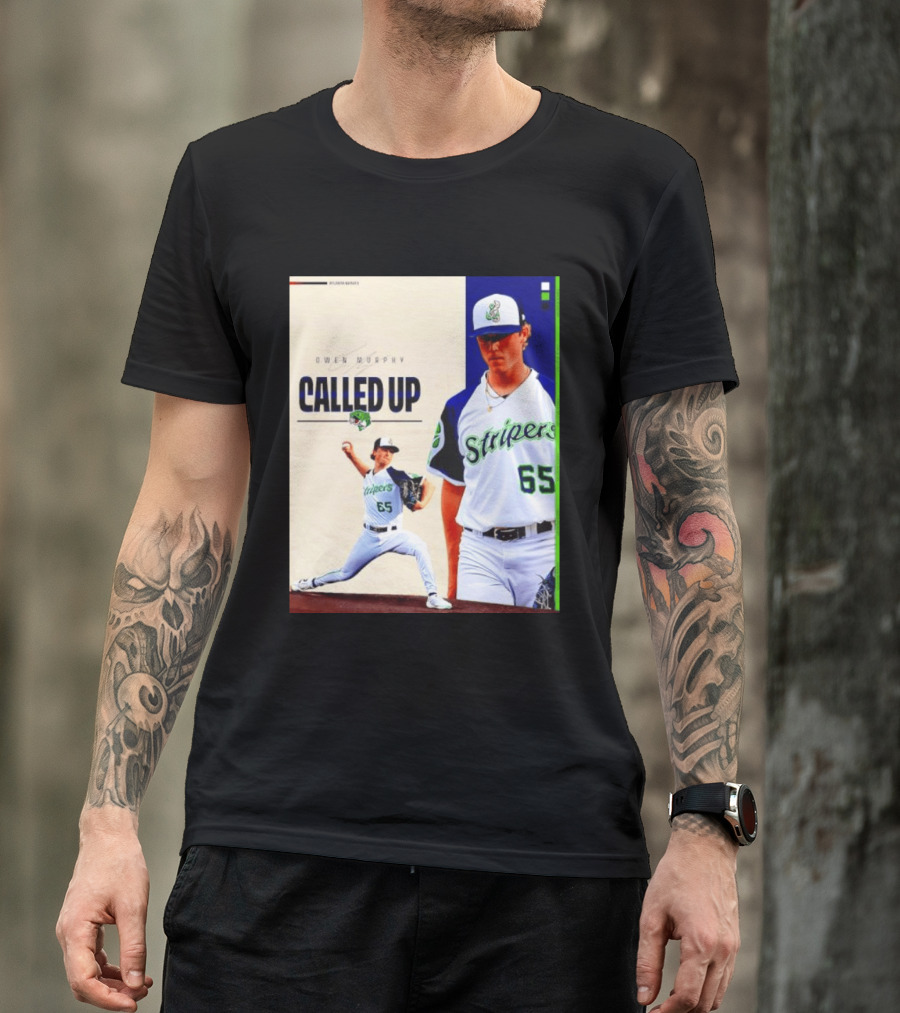 Owen Murphy Called Up Stripers 65 Player Announcement T-Shirt