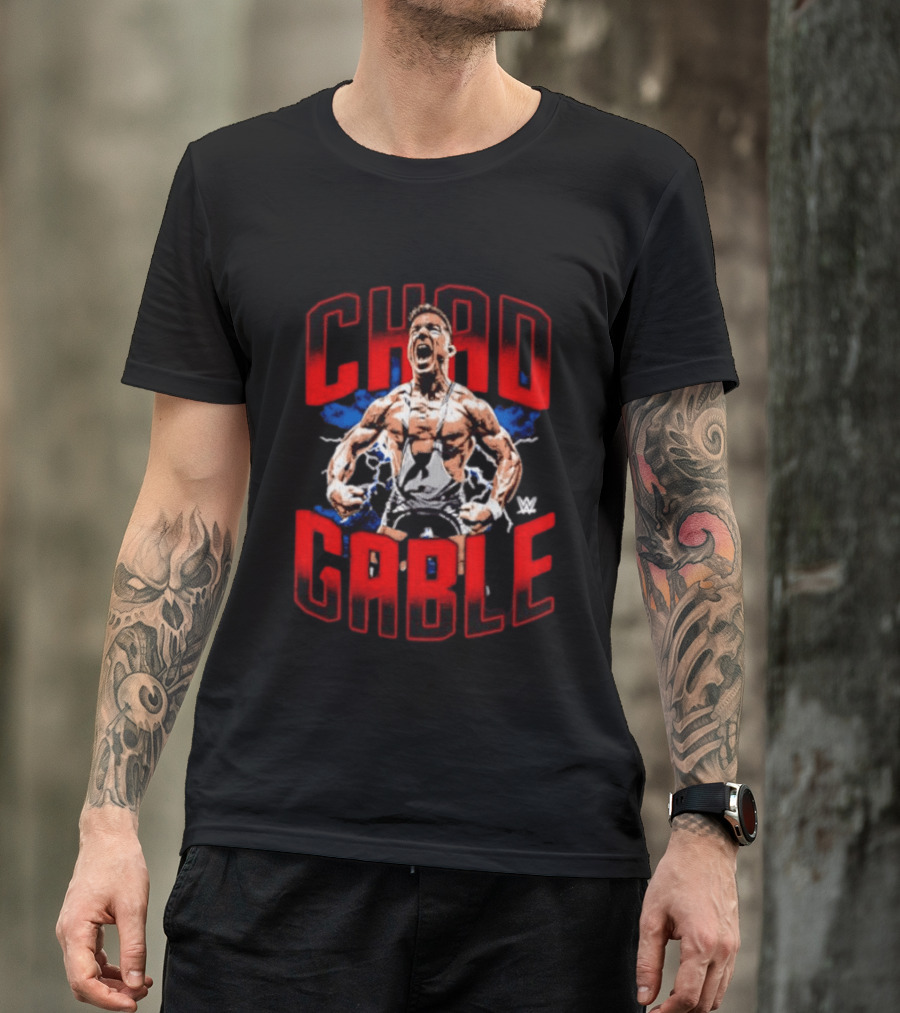 Chad Gable WWE Lightning Scream T-Shirt