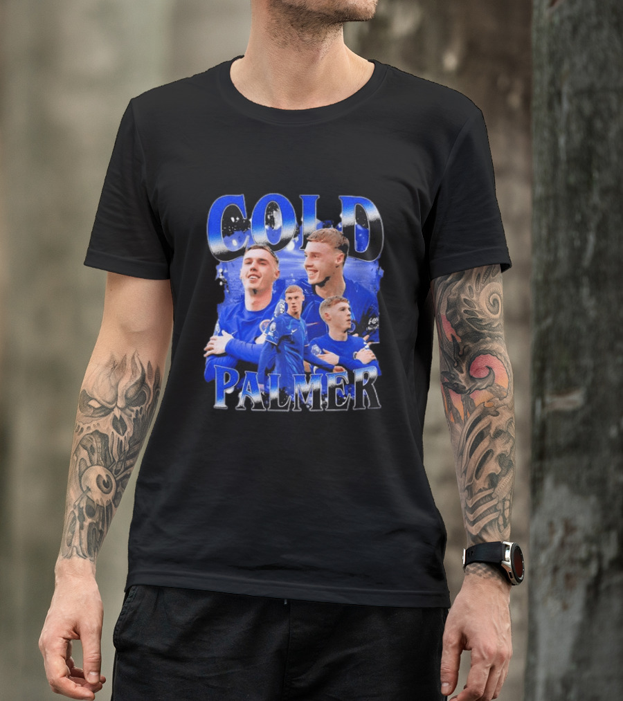 Cole Palmer Chelsea FC Cold Palmer Bootleg Soccer Player T-Shirt