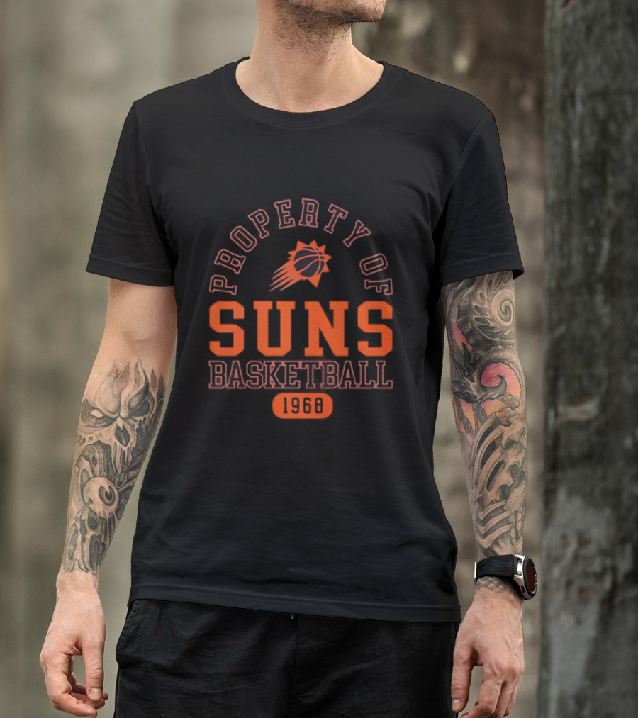 Phoenix Suns Property Of Suns Basketball 1968 Team T-Shirt