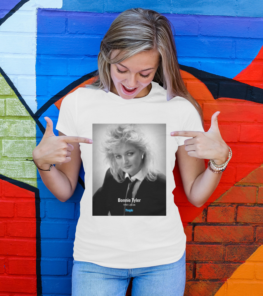 Bonnie Tyler 1951 2026 People Magazine T-Shirt