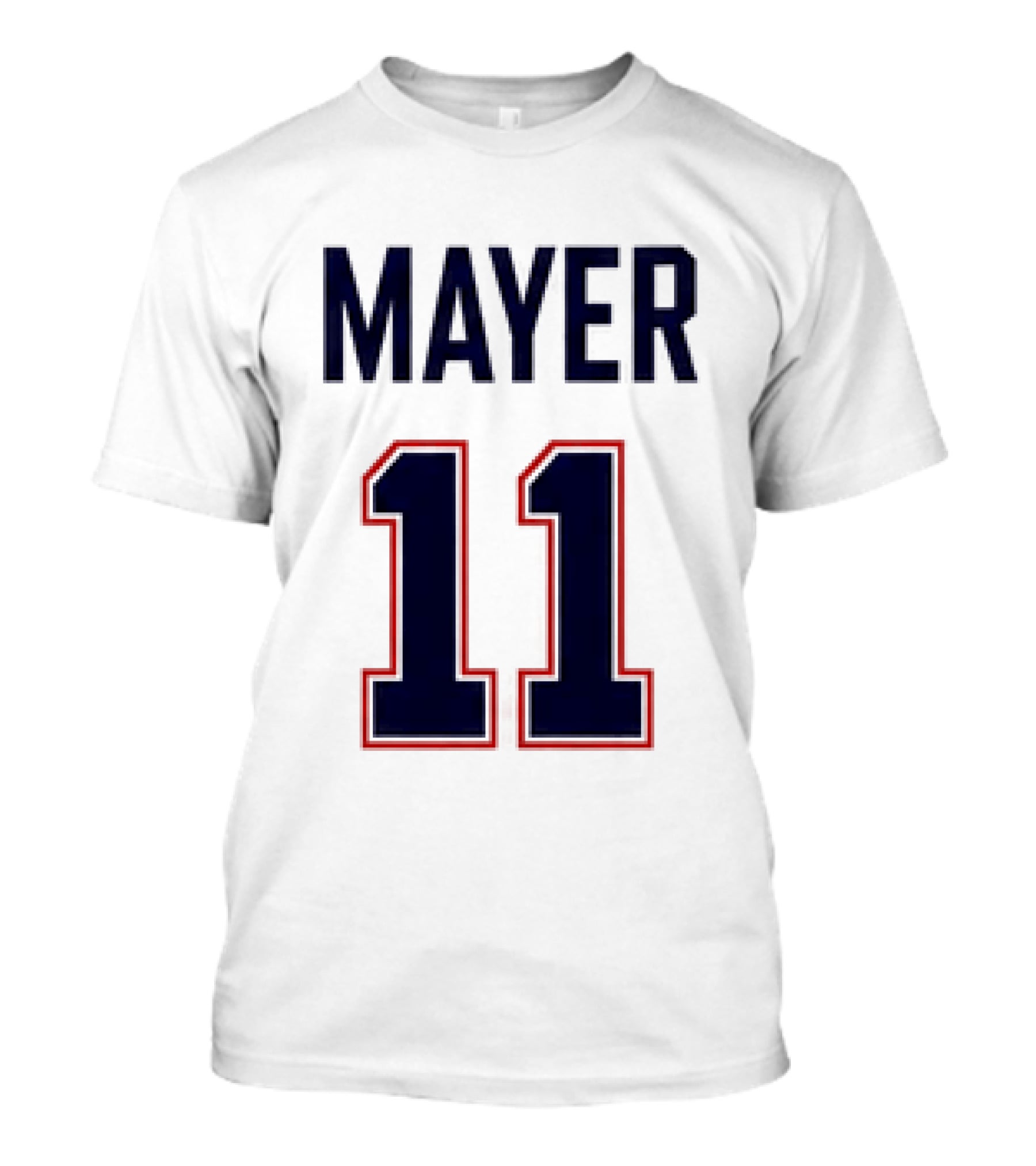 Red Sox 2026 Marcelo Mayer 11 Football Jersey Giveaway T-Shirt