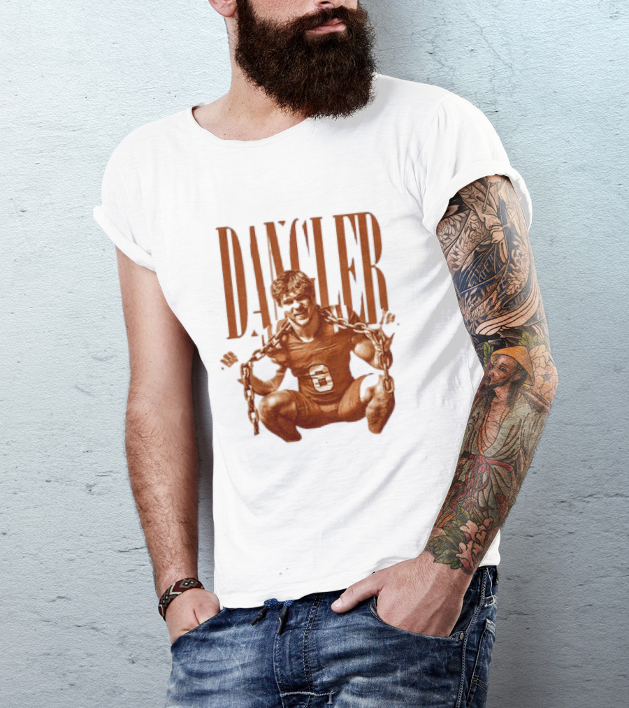 Ronin Dangler No 6 Linebacker Bradenton Florida Chain T-Shirt
