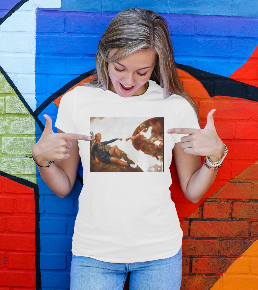 Sophie Cunningham Indiana Fever NBA 2026 Point Creation Adam T-Shirt