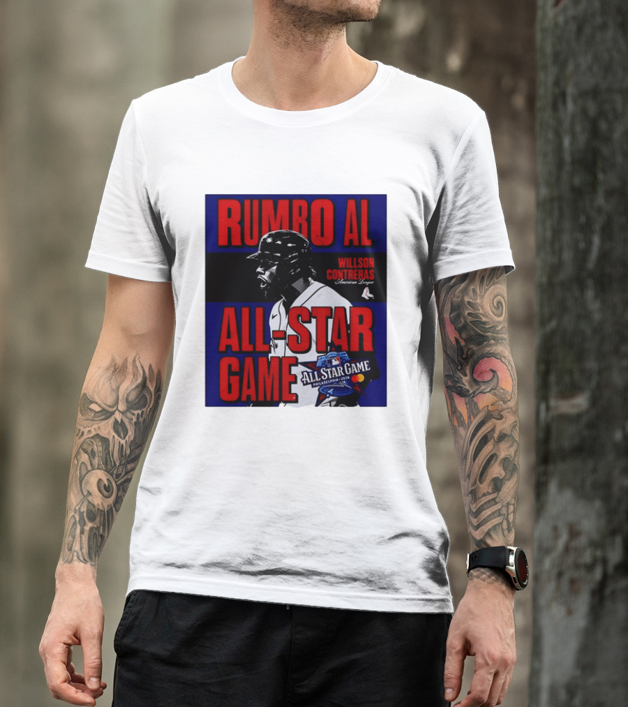 Rumbo AL All Star Game 2026 Willson Contreras Boston Red Sox Philadelphia T-Shirt
