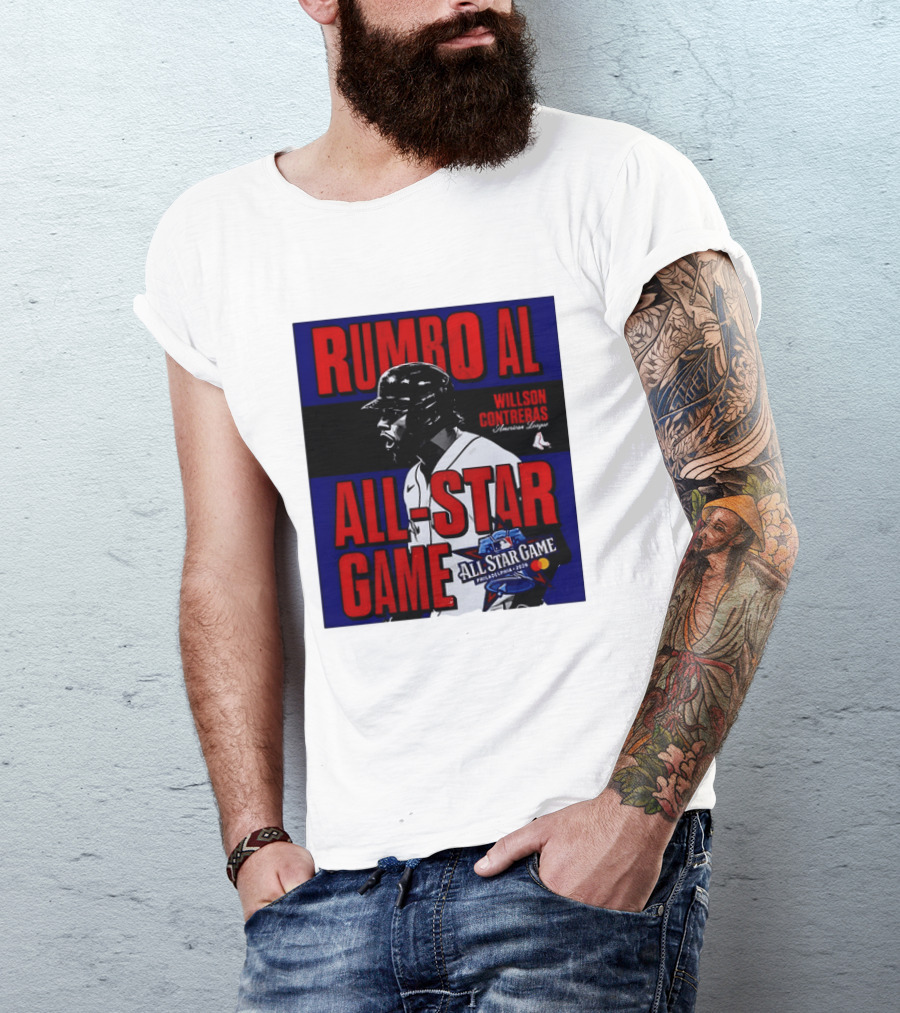 Rumbo AL All Star Game 2026 Willson Contreras Boston Red Sox Philadelphia T-Shirt