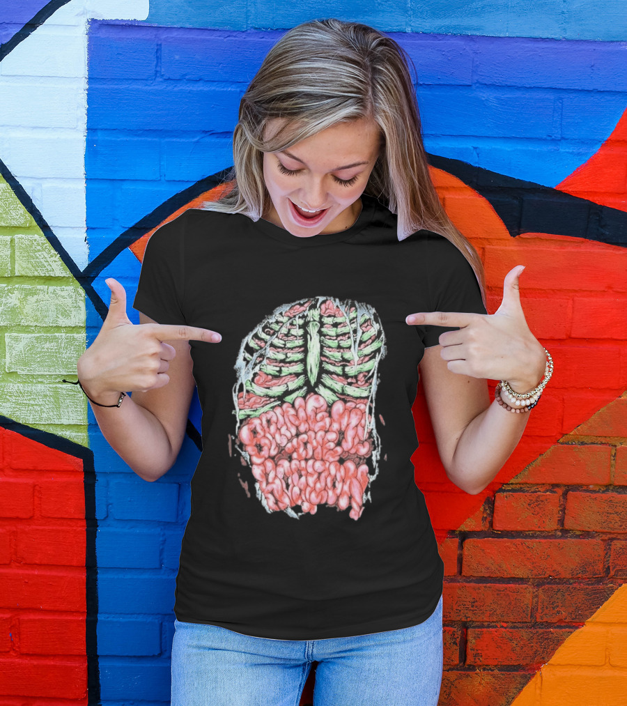Bring Me The Horizon BMTH Ribcage Skeleton 2026 T-Shirt