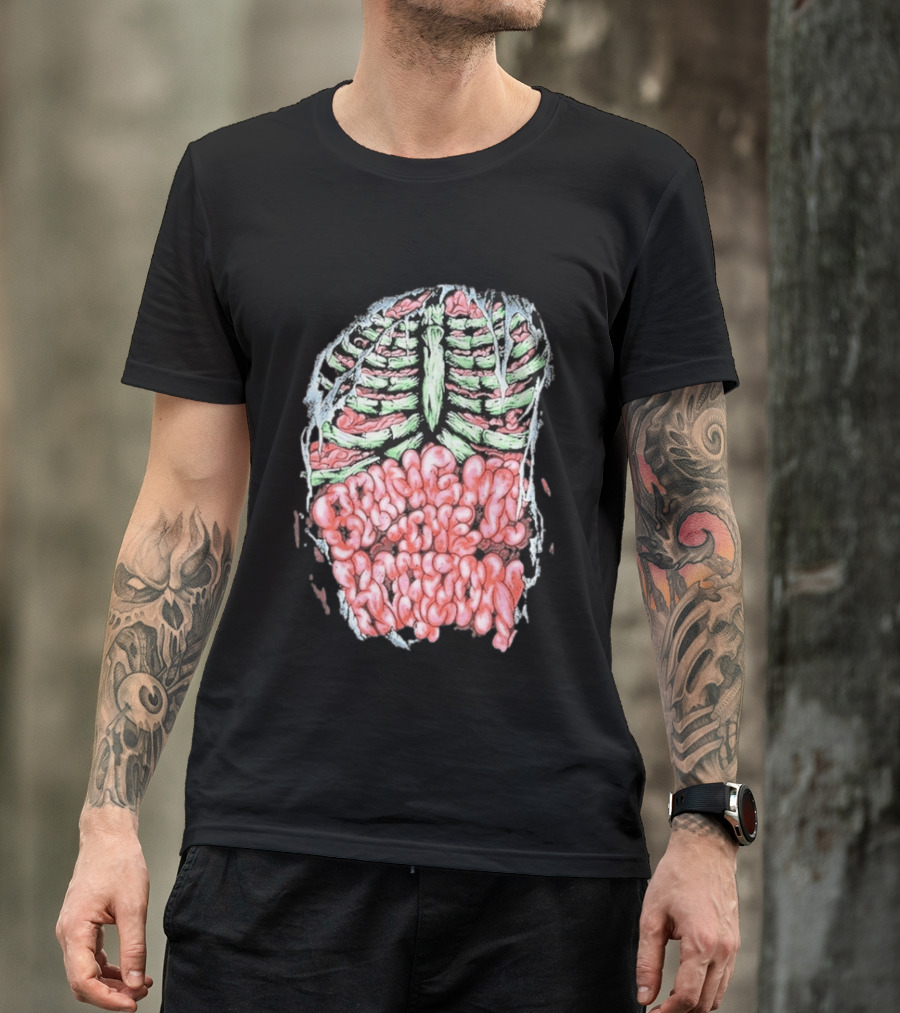 Bring Me The Horizon BMTH Ribcage Skeleton 2026 T-Shirt
