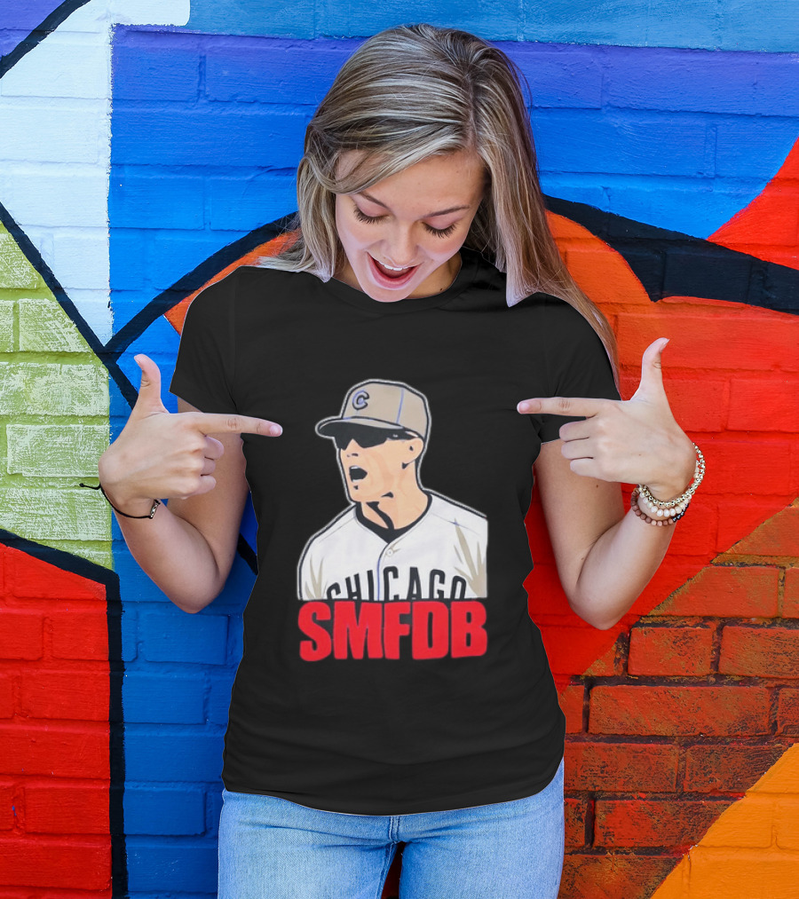 Chicago Cubs SMFDB Manager Yelling Iconic Baseball Team Fan T-Shirt