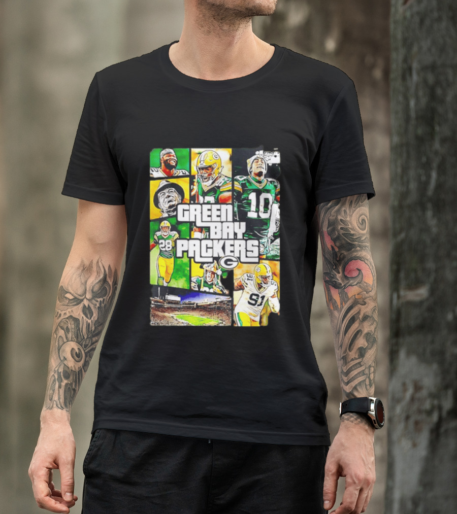 Green Bay Packers Football NFL Team Fan Merchandise T-Shirt