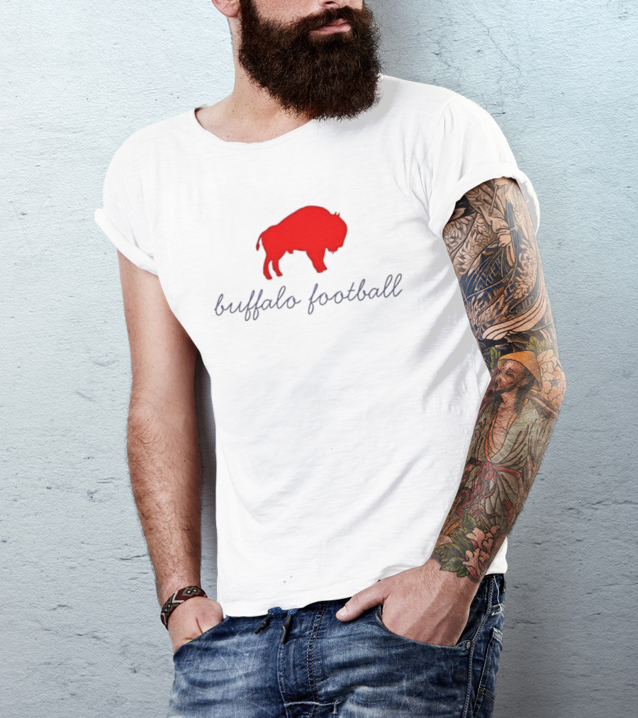 Buffalo Football Red Buffalo T-Shirt