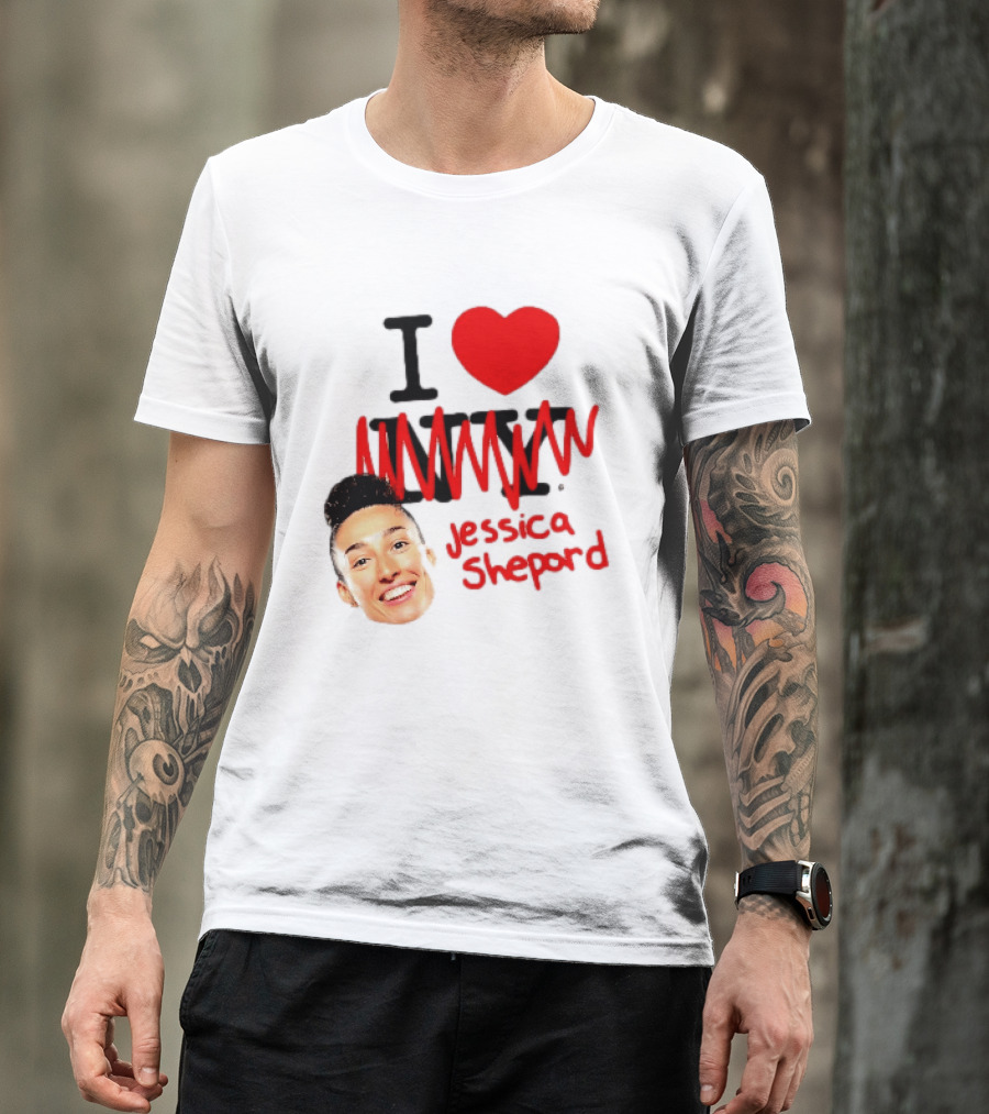 I Love NY Jessica Shepard Heartbeat T-Shirt