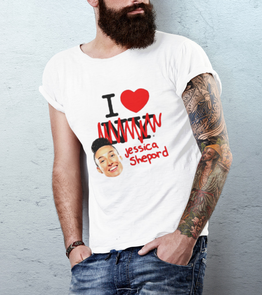 I Love NY Jessica Shepard Heartbeat T-Shirt