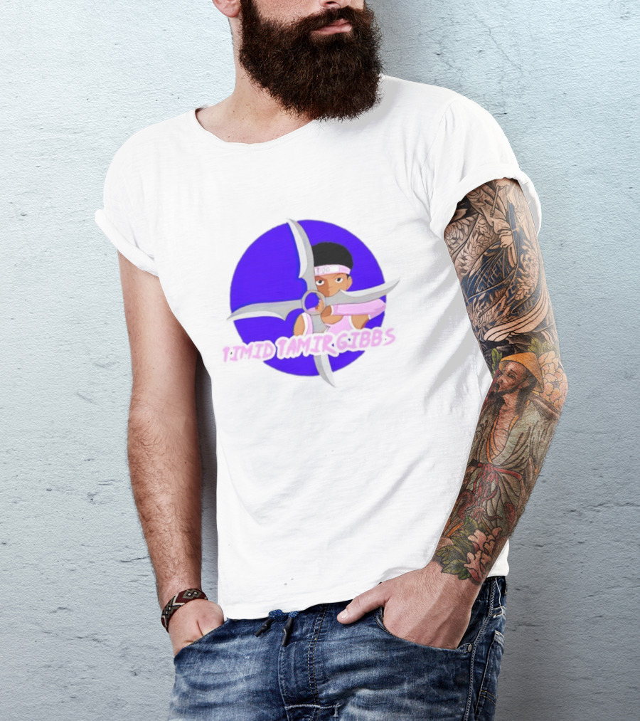 Timid Tamir Gibbs Windmill Shuriken Ninja T-Shirt