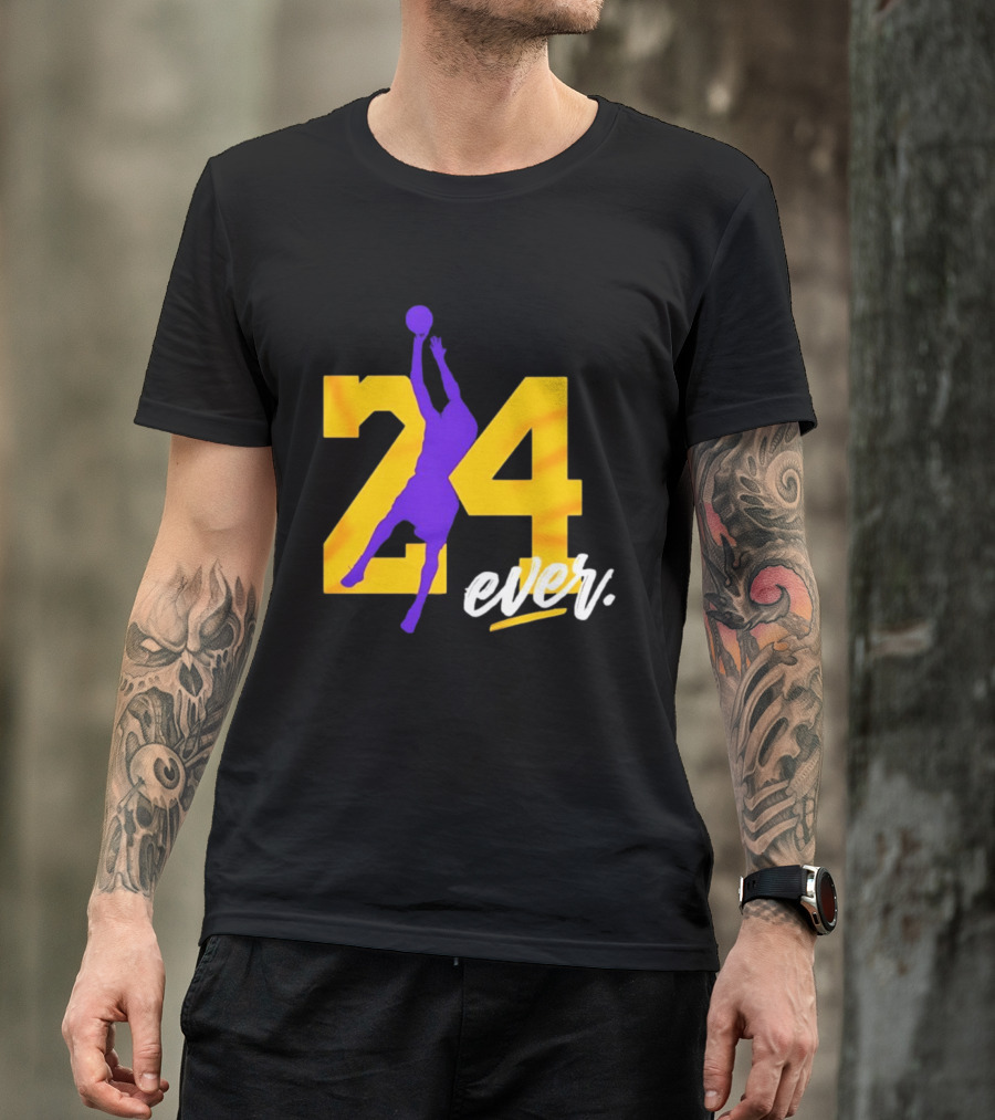Kobe Bryant Los Angeles Lakers 24 Ever Basketball Legend T-Shirt