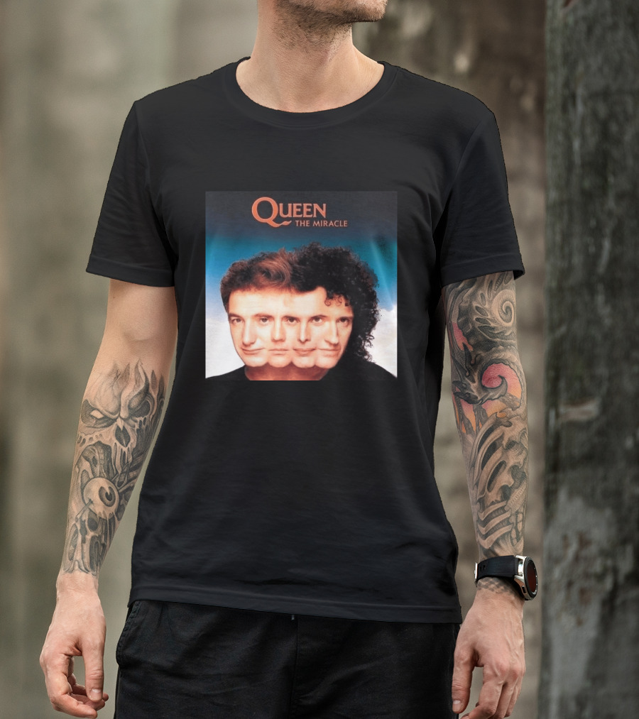 Queen The Miracle Album Cover Art May 1989 Release T-Shirt