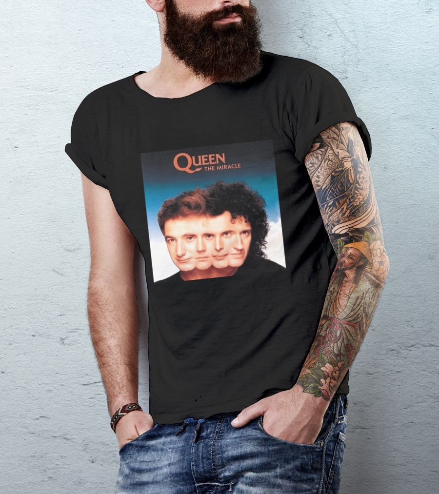 Queen The Miracle Album Cover Art May 1989 Release T-Shirt
