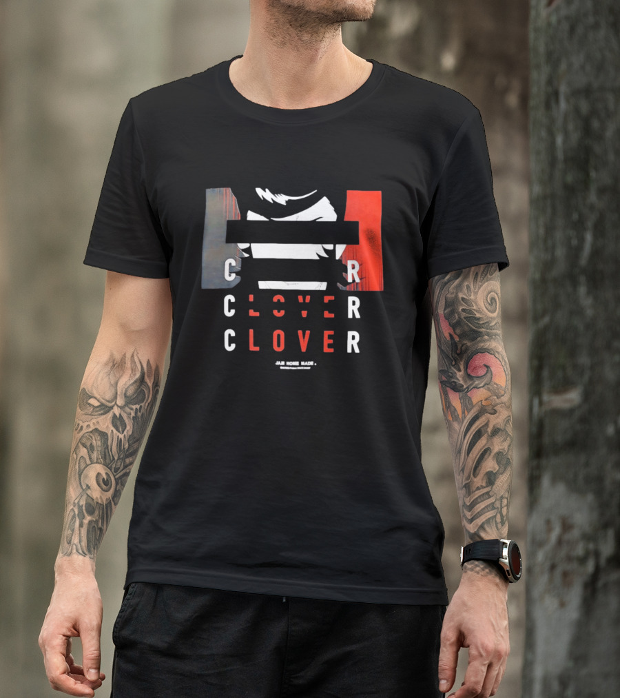 C Clover Clover Jam Home Made Space Dandy Bones Project T-Shirt