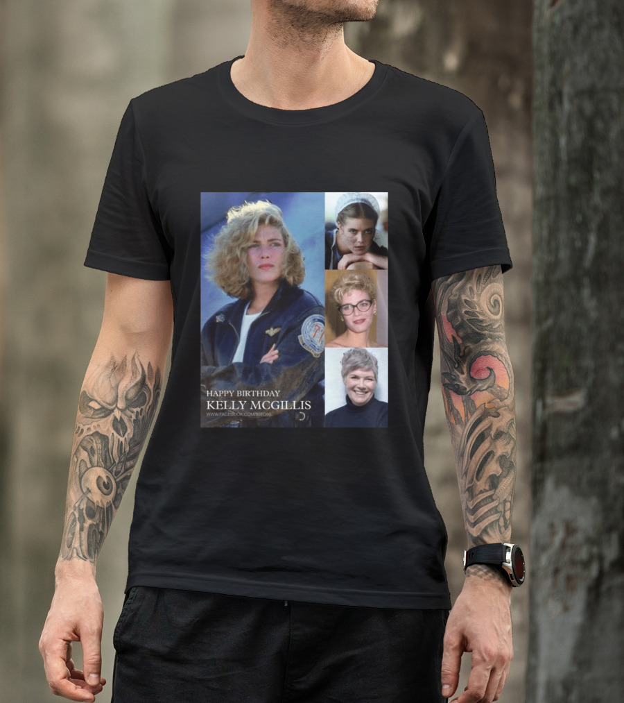Happy Birthday Kelly McGillis Photos Compilation T-Shirt