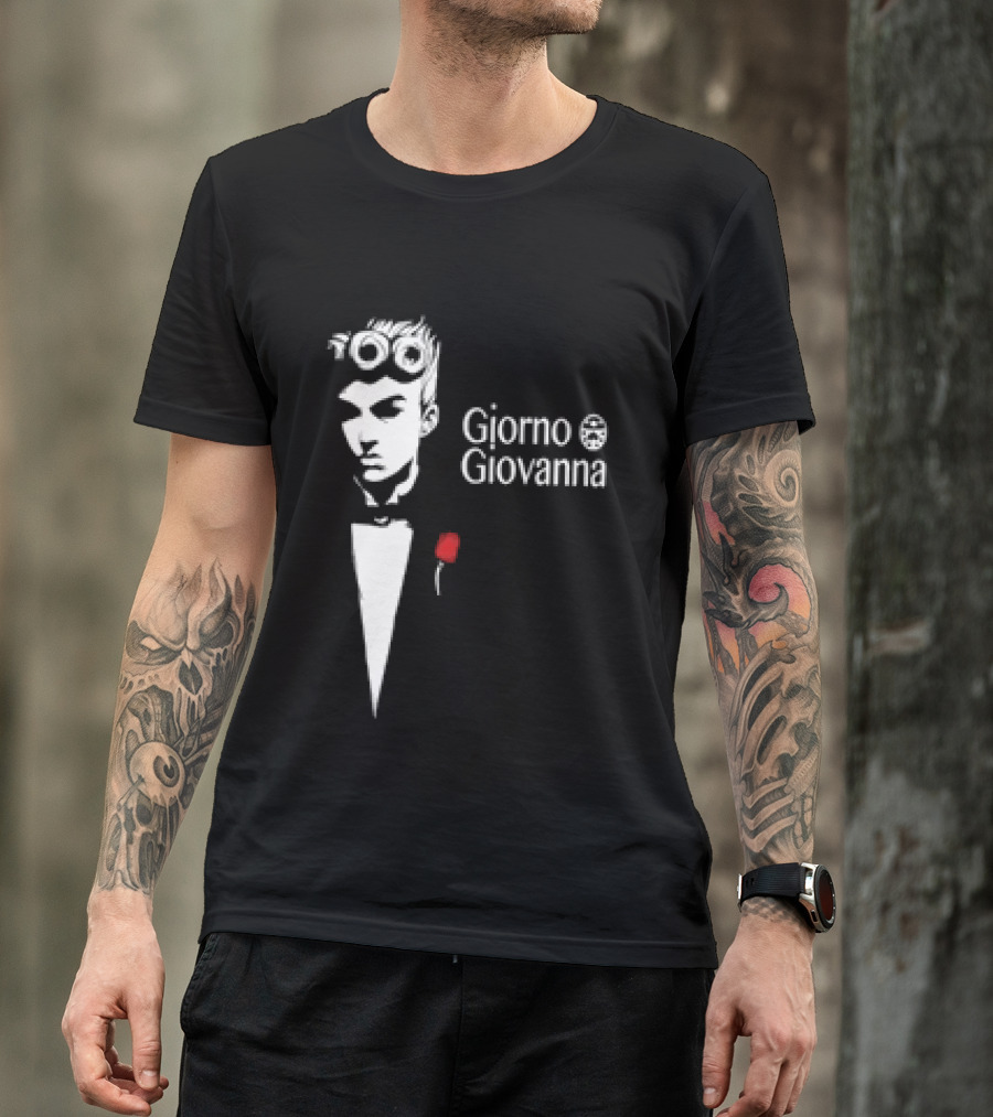 JoJo's Bizarre Adventure Giorno Giovanna Godfather T-Shirt