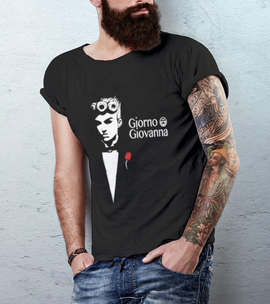 JoJo's Bizarre Adventure Giorno Giovanna Godfather T-Shirt