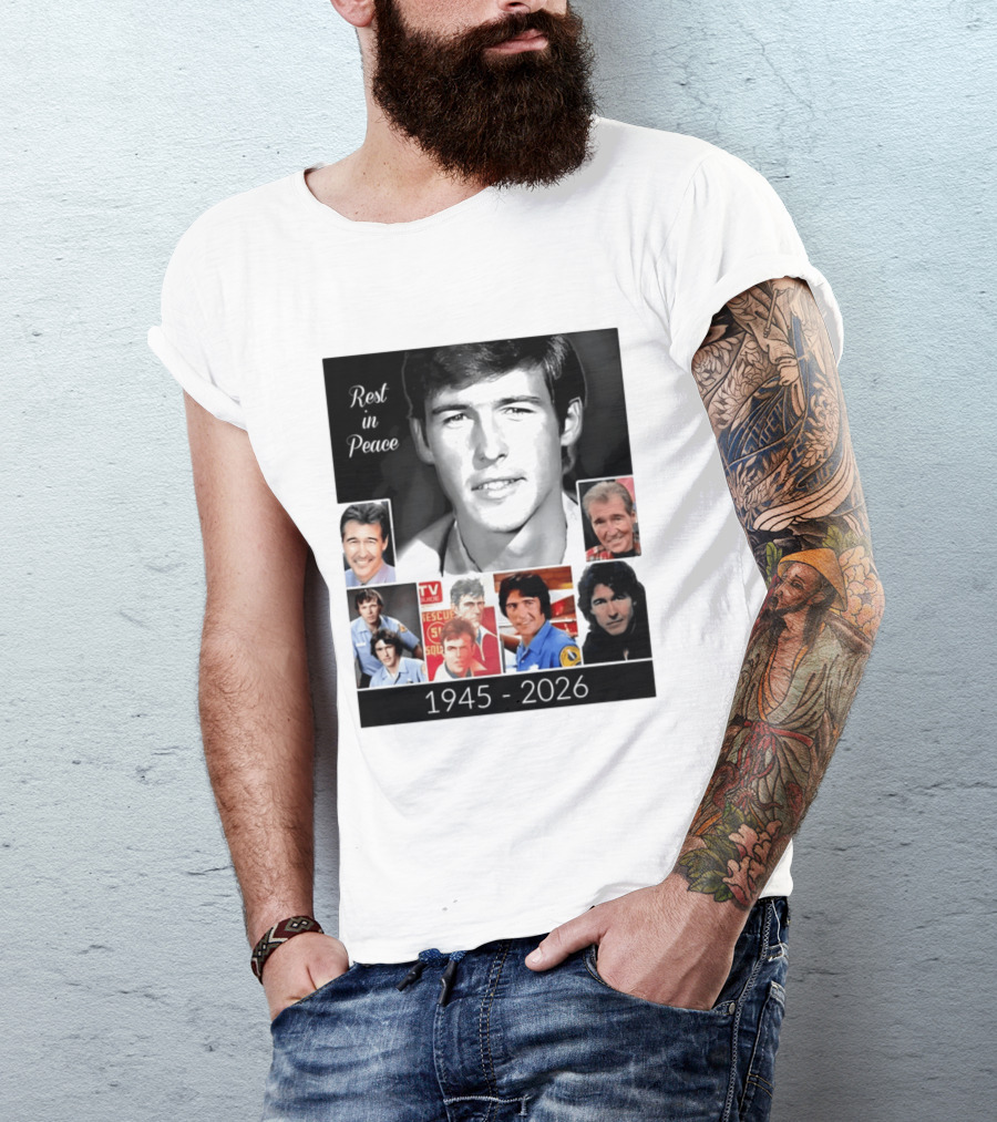 Rest In Peace Randolph Mantooth 1945 2026 Rescue Squad Tribute Images T-Shirt