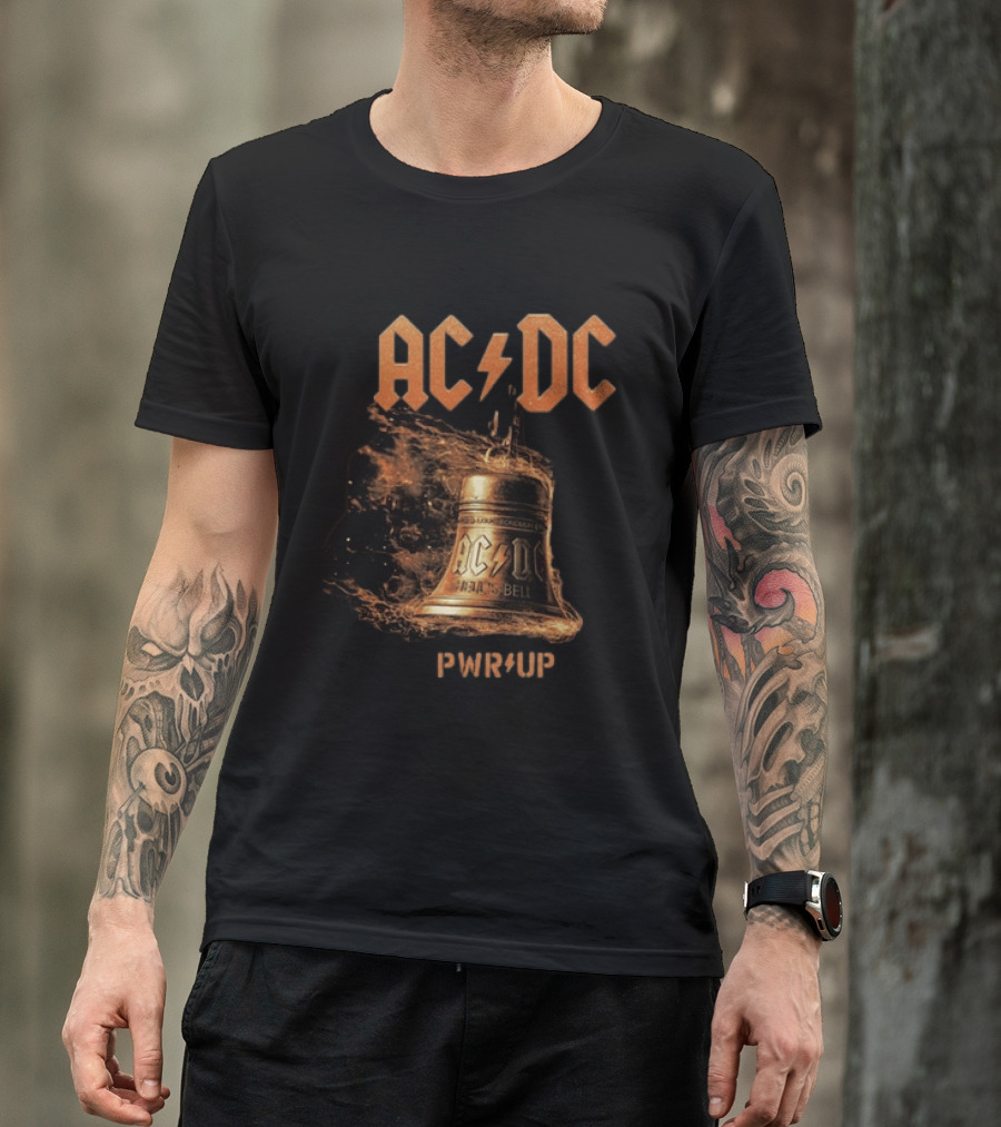 AC DC PWR Up Hells Bell Lightning Tour 2026 North America T-Shirt