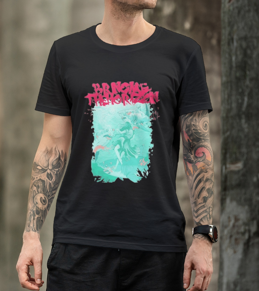 Bring Me The Horizon Shark Attack Artwork 2026 T-Shirt