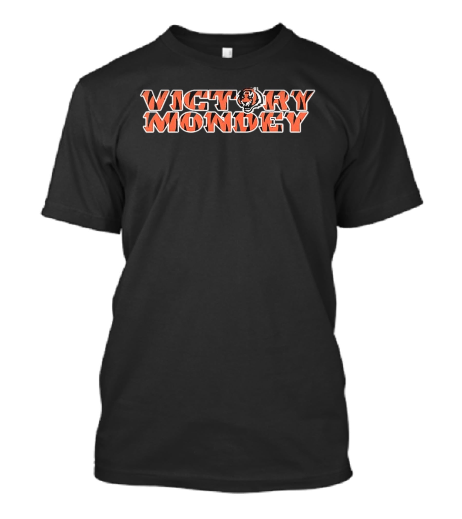 Cincinnati Bengals Victory Monday Tiger Stripes Football Fans League T-Shirt