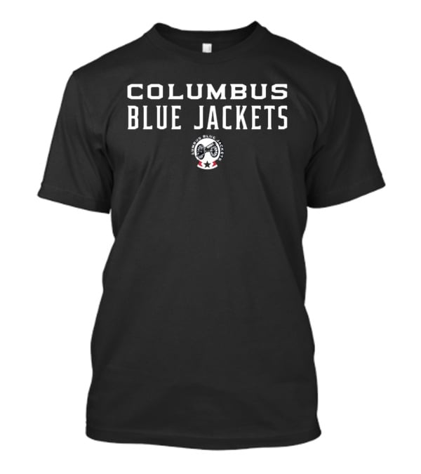 Columbus Blue Jackets NHL Hockey Team Cannon T-Shirt