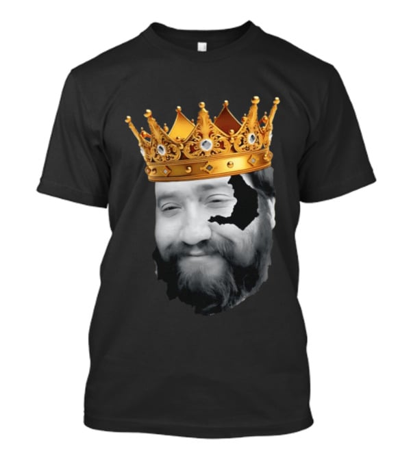 King Santori Cincinnati Bengals Crowned Beard Patch T-Shirt