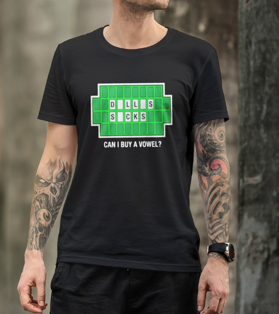 Dalls Scks Can I Buy A Vowel Game Show T-Shirt