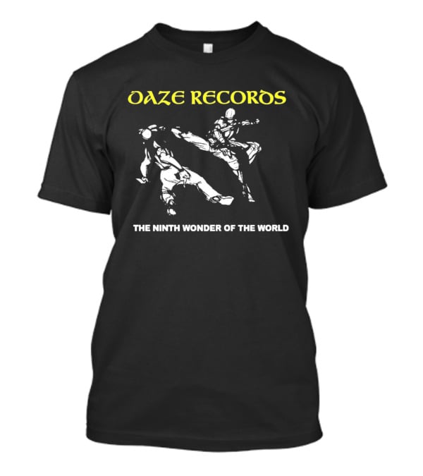 Daze Records Ninth Wonder Of The World Martial Arts Action T-Shirt