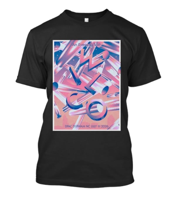An Evening With Wilco DPAC Durham NC July 11 2026 T-Shirt