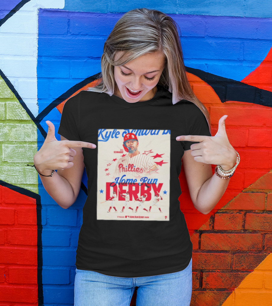 Kyle Schwarber Phillies Home Run Derby 2026 T-Shirt